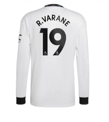 Manchester United Raphael Varane #19 Bortedrakt 2022-23 Langermet